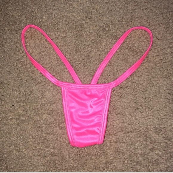 . Other - Hot pink v-string thong